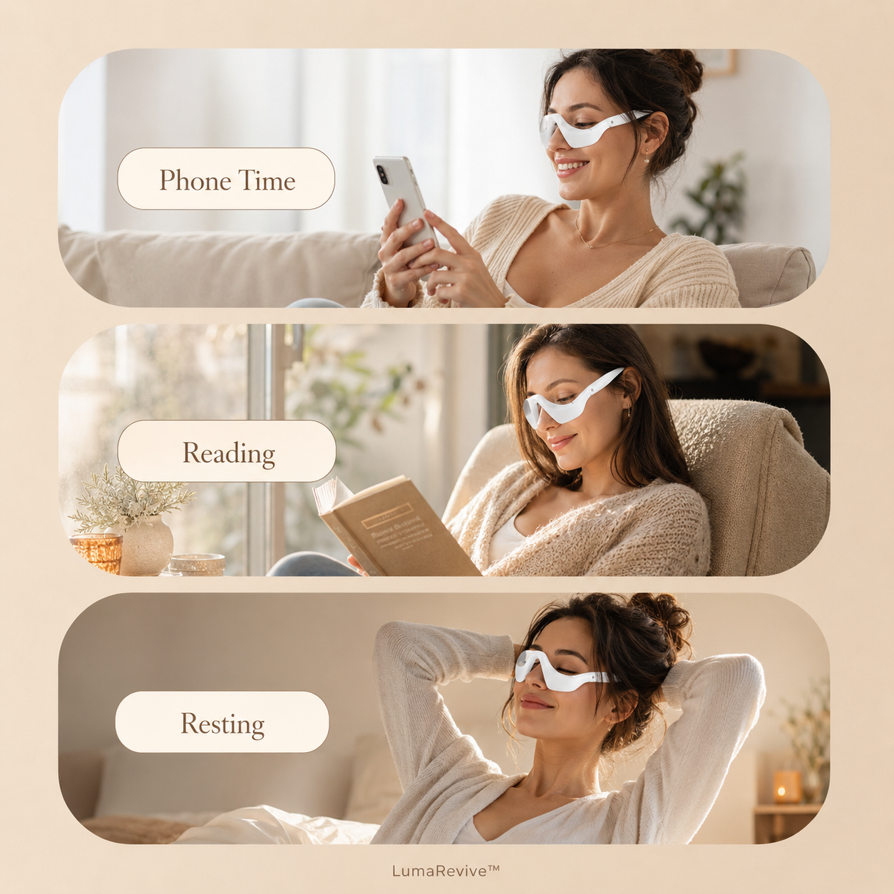 LumaRevive™ Eye Massager