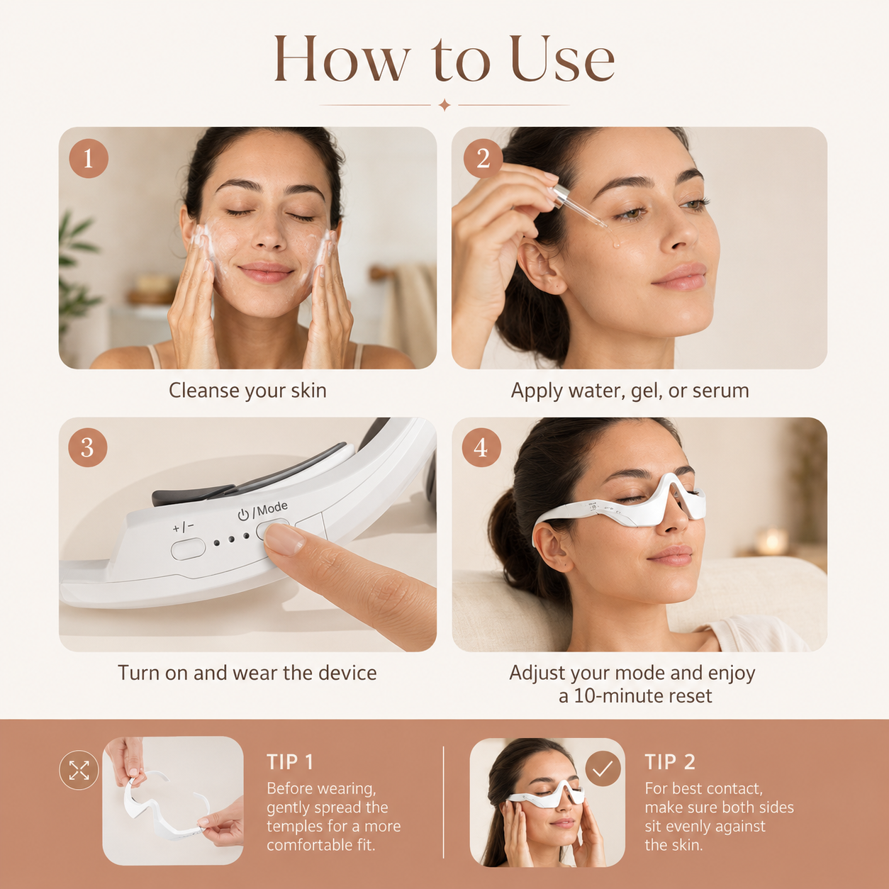 LumaRevive™ Eye Massager
