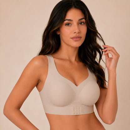 AlignEase™ Seamless Cross-Back Support Bra