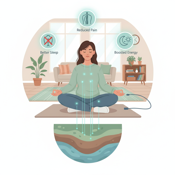 NaturePulse™ Grounding Mat for Sleep, Pain Relief & Energy Balance