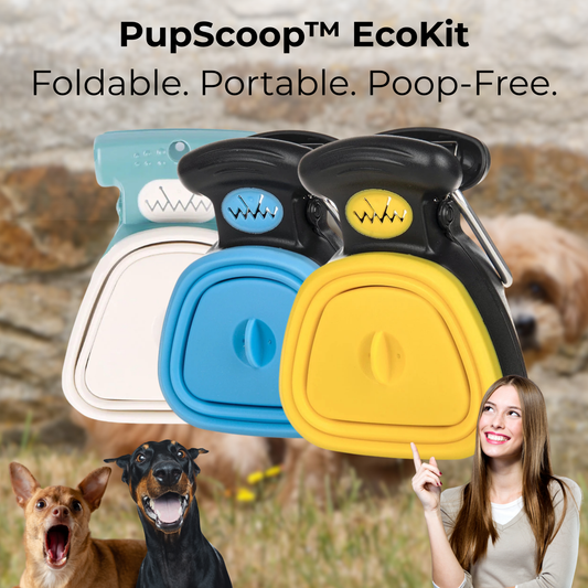 PupScoop™ EcoKit – Foldable Pooper Scooper