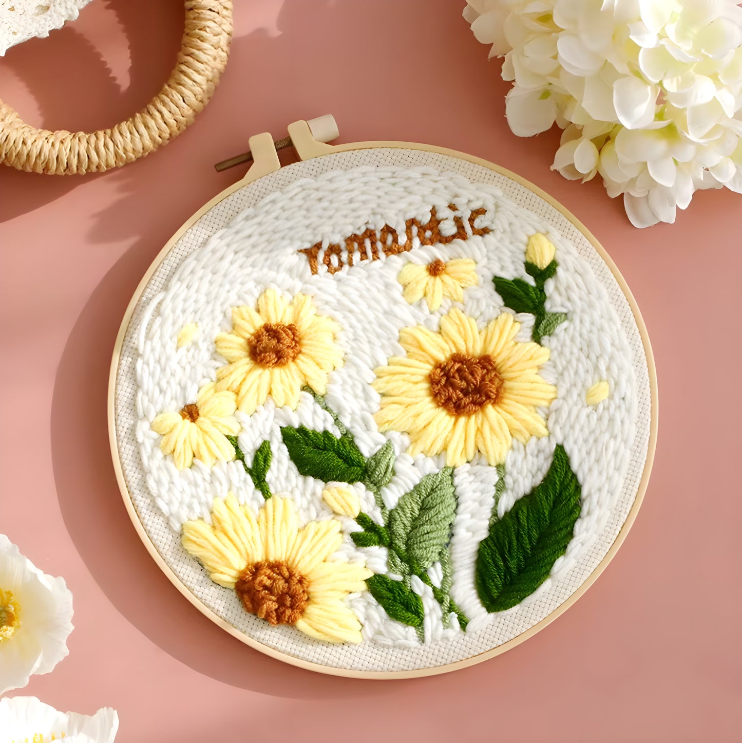 Thread & Bloom Floral Punch Needle Kit