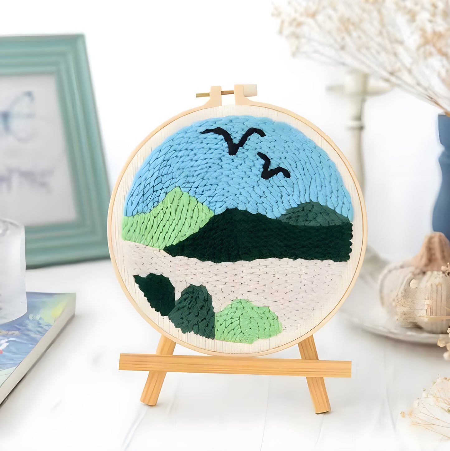 Thread & Bloom Floral Punch Needle Kit