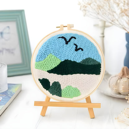 Thread & Bloom Floral Punch Needle Kit
